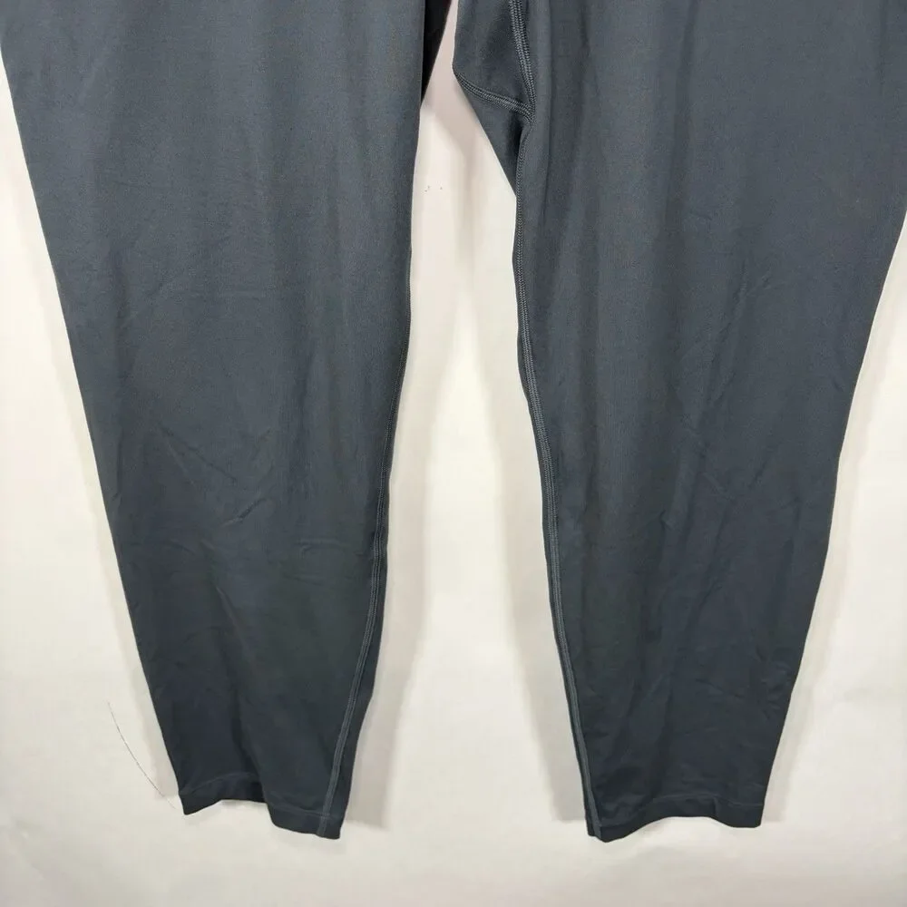 Lululemon Jogger Track Pants Mens Size XL Gray 34x29 Drawstring Pockets Training